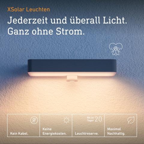 STEINEL XSolar SOL-O S Amber Light anthrazit